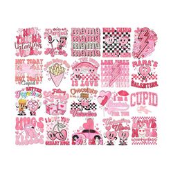 Valentine png bundle, Valentines day Bundle, Retro Valentine png, Valentine Shirt png sublimation design, love, heart, c