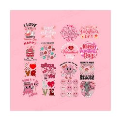 100 Valentine&39s Bundle PNG, Retro Valentine&39s PNG, Happy Valentine&39s Day, Trendy Valentines Design, Funny Valentin