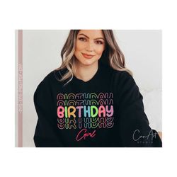 Birthday Girl Svg, Birthday Shirt Svg, Happy Birthday Svg, Birthday Girl Png Sublimation Designs, Birthday Party Svg,Png,Eps,Dxf,Pdf Vector