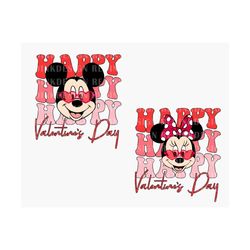 Bundle Couple Mouse Love SVG, Mouse Head Valentine Svg, Cute Valentine's Day Svg, Valentine's Day, Magical Valentine Svg, Digital Download