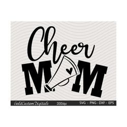 Cheer Mom Svg,  Proud Cheer Mom Svg,  Cheer Cut File, Cheer Mama Svg , Cheer Squad Svg , Cheer Life Svg, Cheerleading Svg, Cheerleader