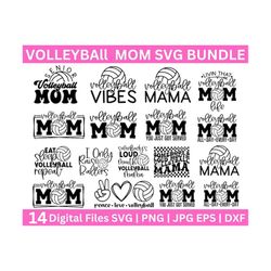 Volleyball Mom Svg Bundle, Volleyball Mom SVG, Somebody&#39;s Loud Mouth Volleyball Mama Svg , Volleyball Shirt Svg, Mom Life Svg, Sports Mama