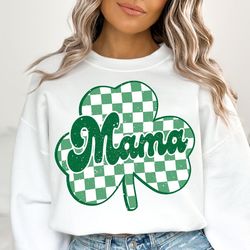 Mama Shamrock PNG, Mama Png, Lucky Png, St Patrick's Day Png, Clover Png, Lucky Shamrock Png, Png Sublimation Designs, D