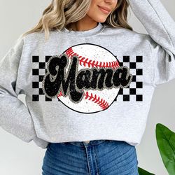 checkered leopard baseball mama png, mama png, baseball png, baseball mama shirt png, baseball mama sublimation designs,