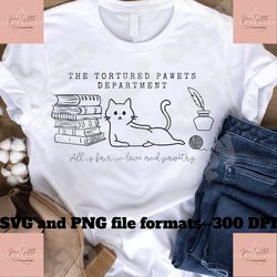 tortured poet, cat mom svg & PNG files, cat momma svg, cat life svg, cat momma svg, funny cat mom svg, love and poetry,