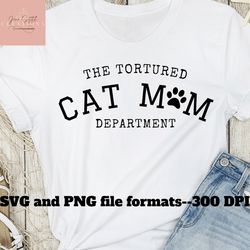 tortured cat mom department, Love and poetry SVG PNG files, tortured poet inspired svg, tortured poet era, cat mom gift,