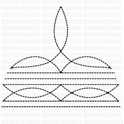 Western Boot Stitch Png, Stitching Png, Black and White, Instant Digital Download