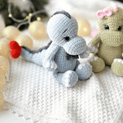 Crochet pattern dinosaur