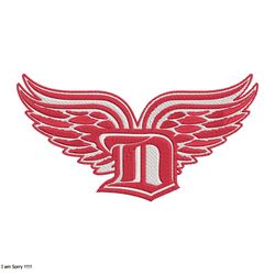 Detroit Red Wings Logo NHL Embroidery Design, Detroit Red Wings Embroidery File