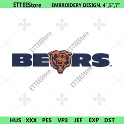 Chicago Bears Embroidery Download File, Chicago Bears Machine Embroidery