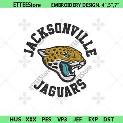Jacksonville Jaguars Embroidery Download File, Jacksonville Jaguars Machine Embroidery