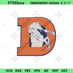 Denver Broncos logo NFL Embroidery, Denver Broncos Embroidery Download File