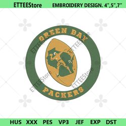 Green Bay Packers logo Embroidery Design, Green Bay Packers Embroidery, Packers Embroidery file