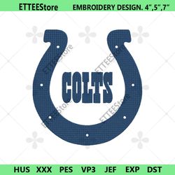 Indianapolis Colts Logo NFL Embroidery, Indianapolis Colts Embroidery Download File