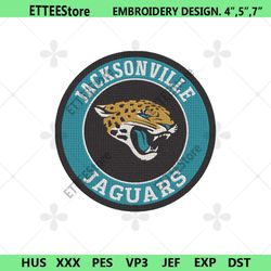 Jacksonville Jaguars Logo MLB Embroidery, Jacksonville Jaguars Embroidery Download File