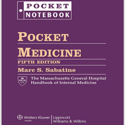Pocket Medicine The Massachusetts General Hospital Handbook of Internal Medicine, 5th Edition.