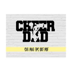 Cheer Dad svg png eps dxf pdf/cheer dad block varsity letters svg/Cheer Life Svg/Cheerleader Svg/cheerleader clipart/Che