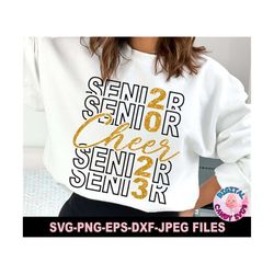 Cheer Senior Svg, Senior 2023 Svg, Senior Svg, Graduate Svg, Graduation Svg, Class of 2023 Svg, 2023 Grad Svg, Svg Files