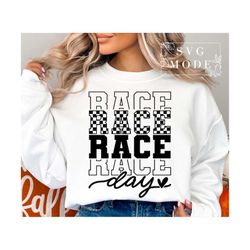 Race Day SVG PNG, Race Day Vibes Svg, Game Day Svg, Race Day Cheer Svg, Race Season Svg, Race Svg, Race Day Shirt Svg, R
