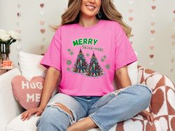 Merry Stick-Mas Syringe Christmas Tree Phlebotomist Funny Nursing Student Holiday Gift T-Shirt