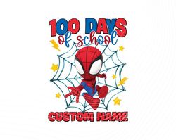 Spiderman 100 Days Of School Png, Spider