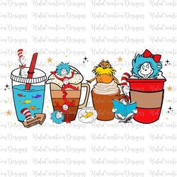 Drink And Coffee Cartoon Character Png, Coffee Lover, Latter Drink, Cat In The Hat Png, Save The Planet Png, Dedicated T