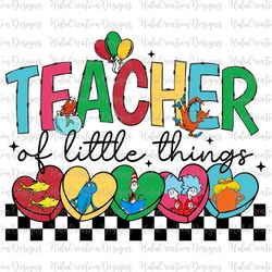 Checked Teacher Of Little Thing Png, Save The Planet Png, Cat In The Hat Png, Dedicated Teacher Shirt Png, Teacher Life
