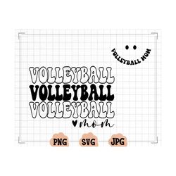 Volleyball Mom SVG PNG, Volleyball Mom Shirt Svg, Volleyball Svg, Volleyball Game Day Svg, Sports Mom Svg, Volleyball Pn