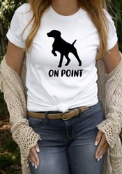 German Shorthaired Pointer On Point SVG Car Decal T-shirt PNG DTF Digital File