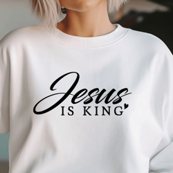 Jesus is King Svg Png Files, Grow in Grace Svg, Bible Verse Svg, Jesus Svg, Love Like Jesus Svg, Easter Svg, Worthy Svg