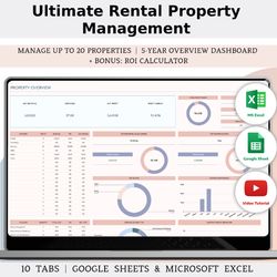Rental Property Management With Excel and Google Sheets