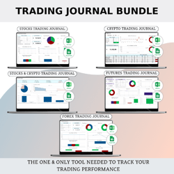 The Ultimate Trading Journals In Google Sheets & Excel For Futures, Stocks, Stocks & Crypto, Forex, Crypto