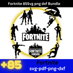 85 Bundle Fortnite SVG , Gamer svg file , svg Cricut gamer file , Fortnite svg , instant download