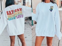 Say Gay Png, Inspire Saying For Lgbt Pride Month, Protect Trans Kids, LGBTQ shirt Png Design, Lgbt Pride Flag, Lgbt Png