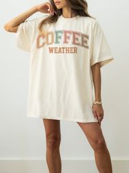 TRENDY Coffee Weather PNG, Fall PNG, Retro Fall Svg, Trendy Fall Shirt Design, Retro Fall Png, vintage, Pumpkin Season,