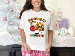 School's Out for Summer Kindergarten Teacher Last Day of School Gift T-Shirt