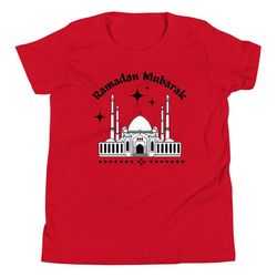 Ramadan Mubarak Activity Gift For Kids Muslim Eid T-shirt