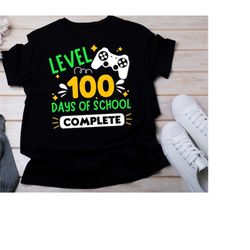 Level 100 days of school complete SVG & PNG | Level 100 days of school complete PNG | School sublimation | 100 days | 10
