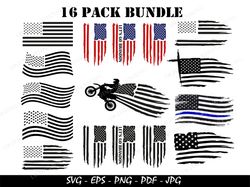 American Flag svg, 4th Of July svg, Distressed Flag svg, Fourth Of July svg, Grunge Flag svg, Patriotic svg -