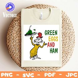 Dr Seuss Green Eggs And Ham Svg, Dr Seuss Svg, Cat In The Hat Svg, Thing 1 Thing 2 Svg, Dr Seuss Quotes, Dr Seuss Book S