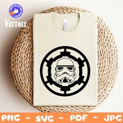 Star Wars Imperial Stormtrooper | SVG PNG | Silhouette Cricut Cutting Ready Instant Download