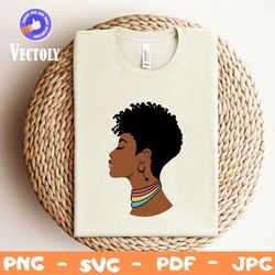 Black Woman Svg,Afro Woman Svg,Black Woman Svg,African American Woman Clipart,Cut File Afro Girl Svg Vector