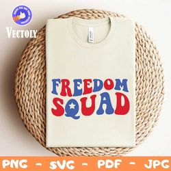 FREEDOM SQUAD SVG PNG, 4th of July SVG Bundle