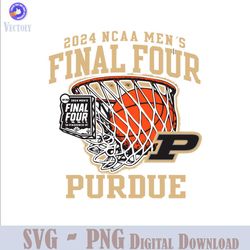 2024 NCAA Mens Final Tour Purdue Boilermakers SVG file
