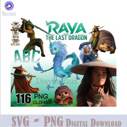 Raya And The Last Drangon Bundle PNG