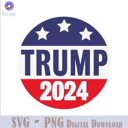 Trump 2024 President Elections SVG