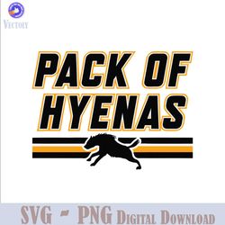 Calgary Hockey Pack Of Hyenas NHL SVG