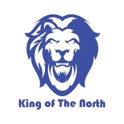 Detroit NFC North Kings of The North SVG