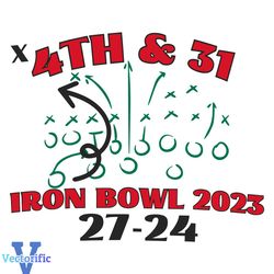 Iron Bowl Alabama Football SVG