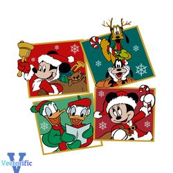 Mickey Friends Very Merry Christmas Party SVG Download